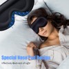 Aufondof Sleep Eye Mask, Blackout 3D Sleeping Mask, Zero Eye