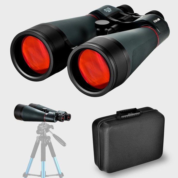 ESSLNB Astronomy Binoculars, 20x80 Binoculars for Adults, Outdoor Waterproof Binoculars