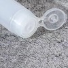 5pcs White 1oz Travel Bottles Empty Refillable Toothpaste Tube Containers