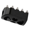 RAGBUSCLE Anti Slip Motorcycle Silver Rivets Shifter Pegs, Motorcycle Gear