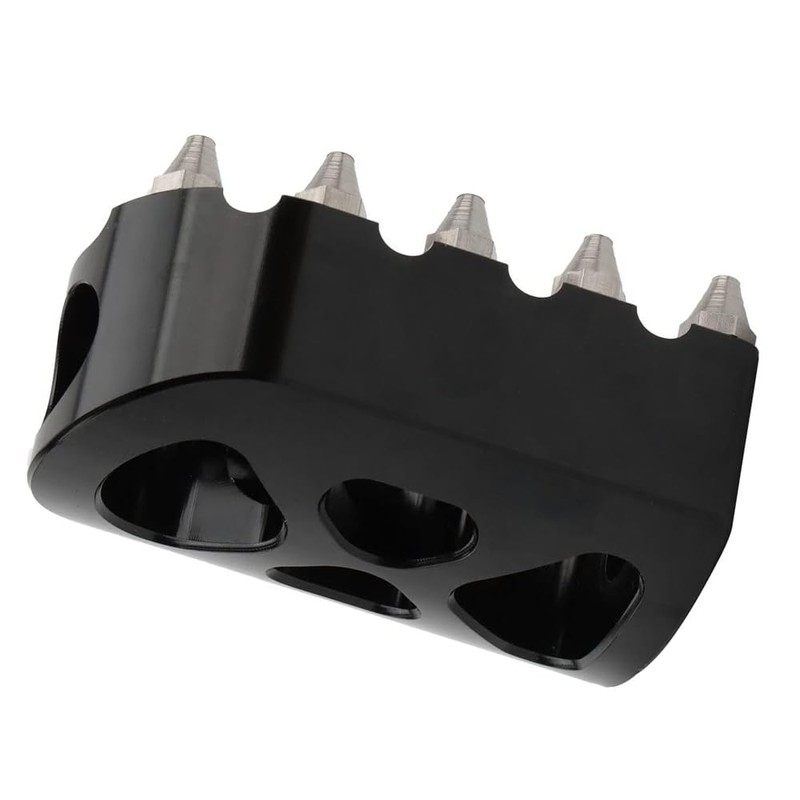 RAGBUSCLE Anti Slip Motorcycle Silver Rivets Shifter Pegs, Motorcycle Gear