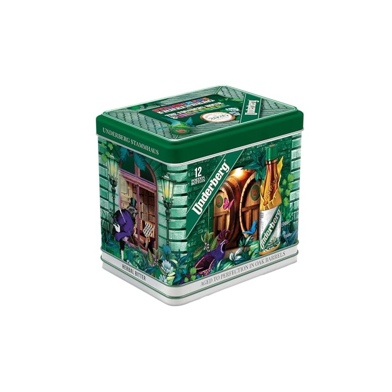Underberg Mignon Alcolici, Tin Box 12 x 20 ml