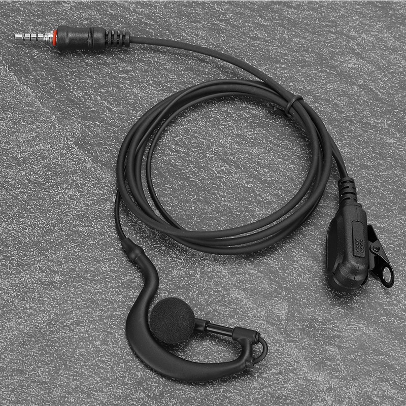 Ear Hook Earphone Earpiece Waterproof Two Way Radio Headset for