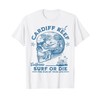 Cardiff Reef Beach Surfing Girl Pacific Ocean Surfboard Men's T-Shirt,