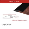 Aroilder Carpet Floor Transition Strip 10Ft, Self-Adhesive Carpet to Tile