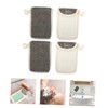 Mobestech 4pcs Exfoliating Soap Pouches for Bath Mesh Soap Bags