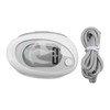 3D Pedometer Simple Step Counter with Clip Lanyard Accurate Quiet