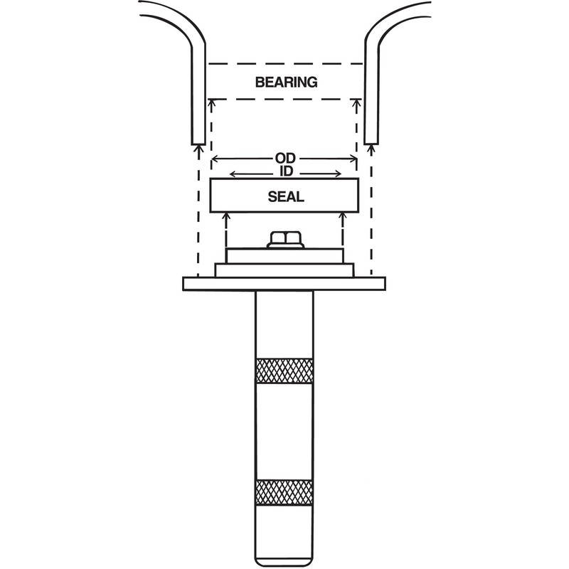 Lisle 24800 Seal Driver