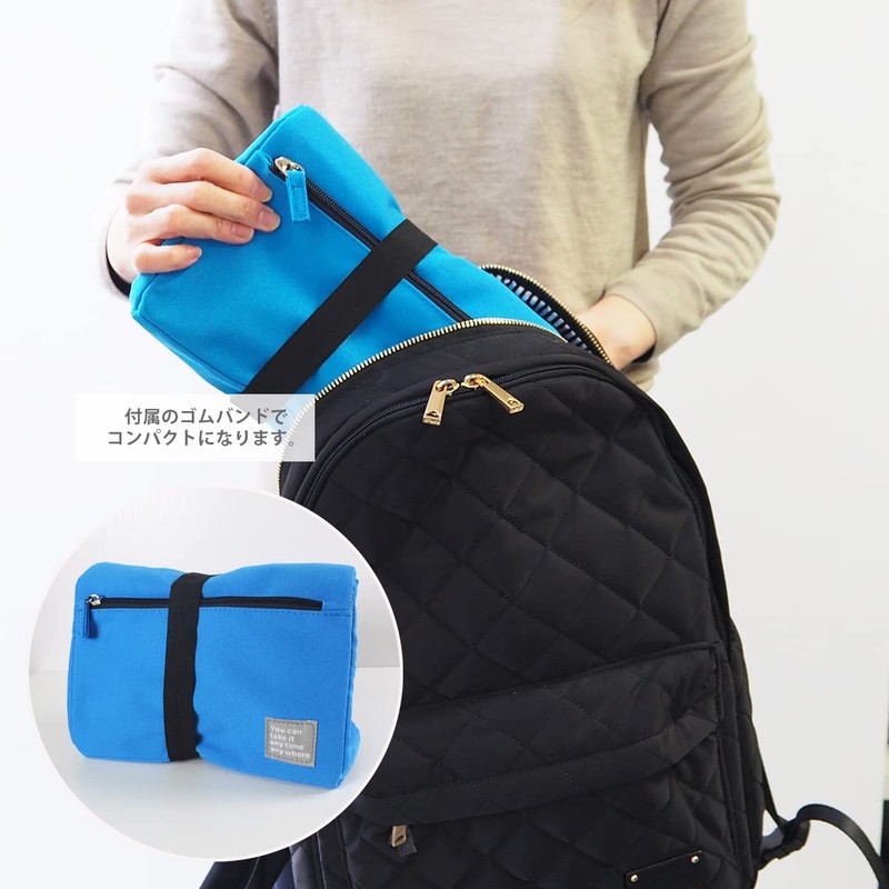 At First Lunch Tote Bag, Mash, Blue, AF5276