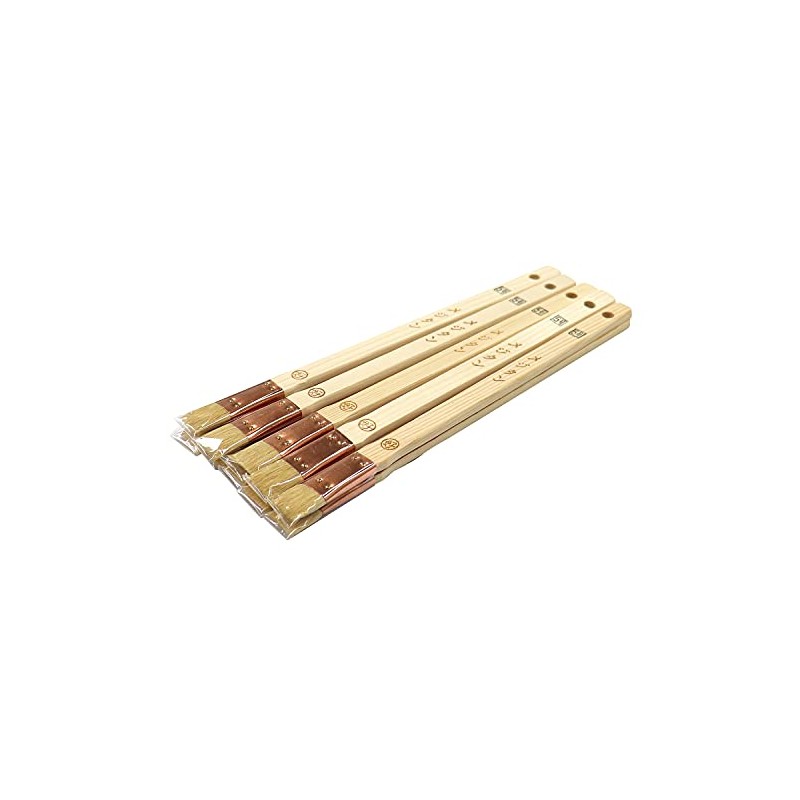 Yoshikawa Sangyo White Bristle Grout Brush, Meditan, 10 pcs, No.
