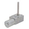 Worm Gear Motor Self Locking Function M6 Head Rotating Shaft