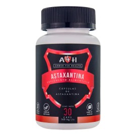 Astaxantina 18mg Salud Suplemento A4h 30 Cápsulas 1 Mes                                                                                               