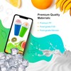 Slushy Cup (2 Pack) & Slushy Maker Portable Smoothie Slushie