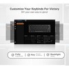 ROYAL KLUDGE RK61 Tri-Mode Wireless Mechanical BROWN SWITCH Keyboard USB24_WBRI