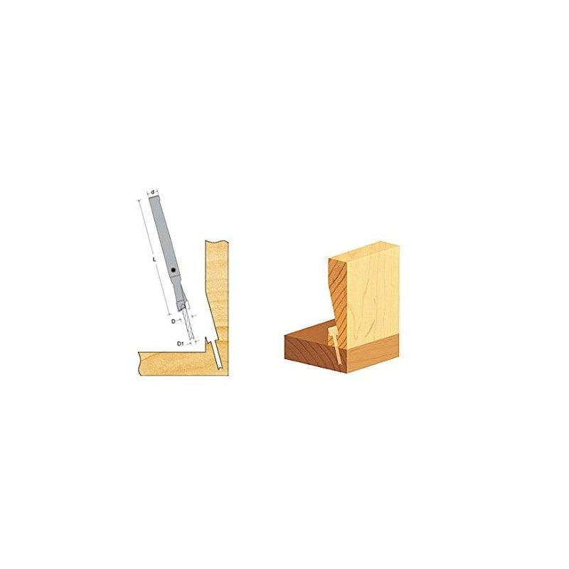 Amana Tool - 424004#29 Replacement Hss Fishtail Drill 2-7/8 Long