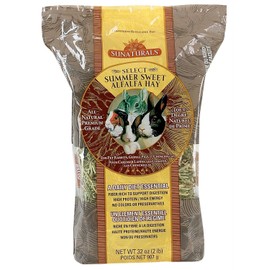 Sun Seed Company SSS88056 Sunnatural Select Summer Sweet Small Animal Alfalfa Hay, 32-Ounce