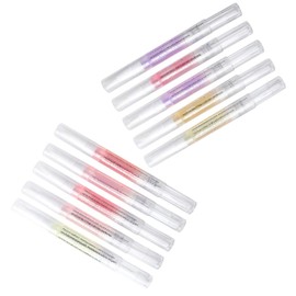 Mikinona Lápiz para Cutículas de Uñas Aceite Nutritivo y Ablandador 10 Piezas para Reparar Uñas Ásperas E Hidratar en Uso Casero Varios estilos