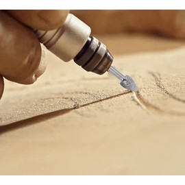 Hyamass Polishing Tool Kit, 20Pcs Diamond Bits for Stone & Grinding - 1/8" Shank Rotary Stone Carving Tools, Multi-Purpose Burrs for Ceramic Carving, Engraving & Sanding