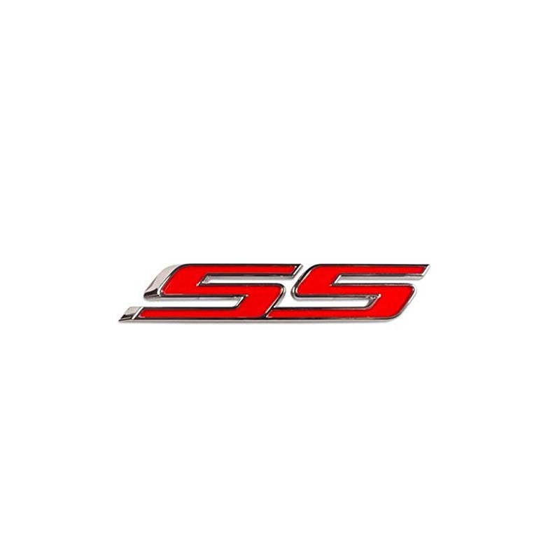 SS Letter Grille Fender Lid Trunk Emblem Badge Plus SS