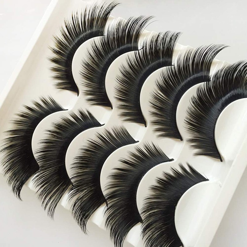 Drag Queen Lashes stage Exaggerated Fancy Dress False Eye Lashes