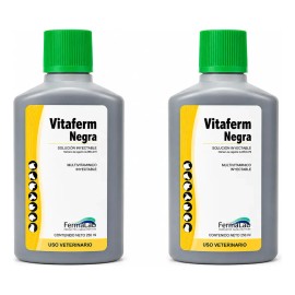 2 Vitaferm Negra 250 Ml Vit B1, B2, B3, B5, B12