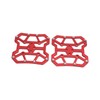 1Pair Bicycle Clipless Pedal Platform Adapters Self Lock Aluminum Alloy