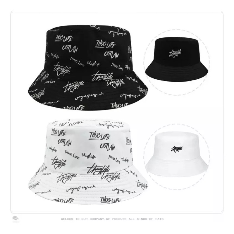 TECNOLOGÍA INFINITA Sombrero Sol Pescador Bordado Doble Cara/ Gorras Bucket