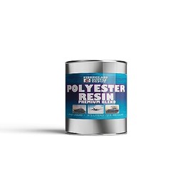 Fiberglass Supply Depot Premium Polyester Resin with Hardener for Laminating Fiberglass mat, biaxle, Cloth (Pint)