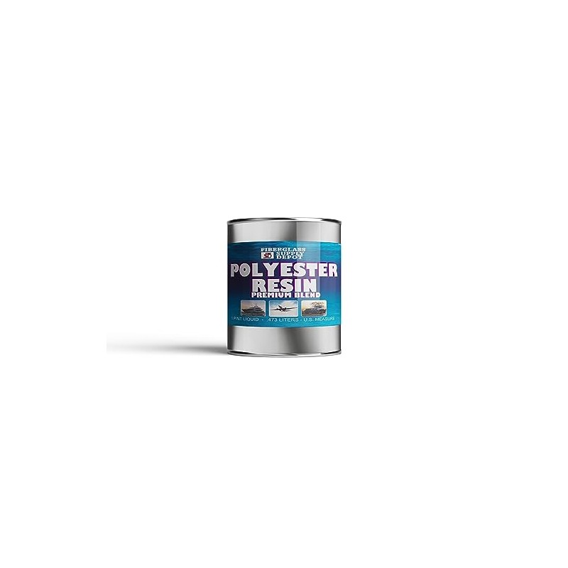 Fiberglass Supply Depot Premium Polyester Resin with Hardener for Laminating