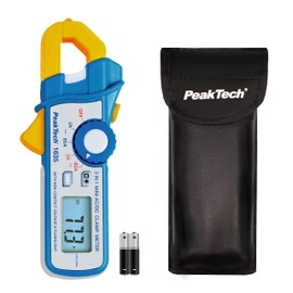 PeakTech P 1635 Power Clamp Meter/Leak & DIFFERENTIAL Current/Power Pliers with 1 mA A Resolution 2400 Counts/80 A AC DC with LED Torch and NCV