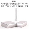 WIOOYIUU ライターヒンジピン修理キット 6個セット オイルライター交換部品 連結シャフト ピン工具付き ステンレス製 交換用アクセサリー