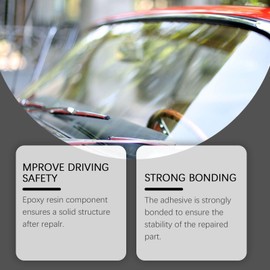 2pcs Windshield Crack Repair Kit, 2025 New Glass Repair Liquid for Cracks,Car Windshield Crack Gone Glass Repair Kit Nano Glass Repair Kit,Glass Repair Tool