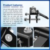 Snowmobile Bumper Hitch, Snowmobile Sled Trailer Tow Hitching Kit Compatible