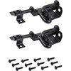 2Packs Heavy-Duty Slide Bolt Gate-Latch - Black Gate Latch