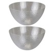 eMKay® Pack of 2 Small 1L Reusable Plastic Serving Bowls