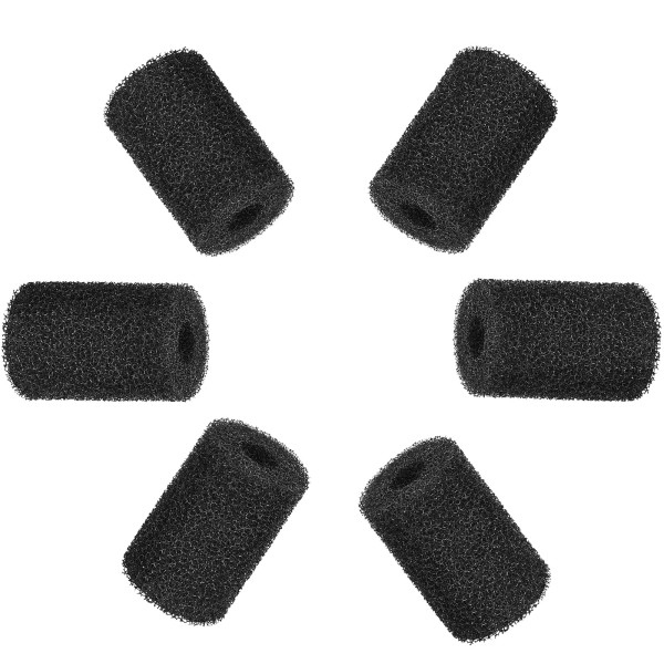 Unbranded 6pcs Sweep Hose Tail Scrubbers Cleaning Sponge Part For