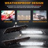 LED Side Marker Lights Front Rear Bumper Fender Marker Lamps