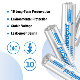 Fuspower AAA Battery Triple a Batteries LR03 1.5V Alkaline Battery 24pcs