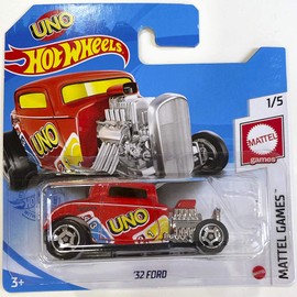 Hot Wheels '32 Ford UNO Mattel Games 1/5 2020 (27/250) Short Card