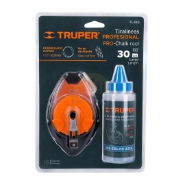 Truper TL-100 Professional chalk marker 30m (100ft) plastic with chalk
