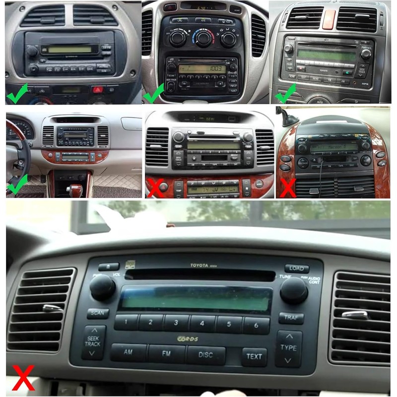 4+64GB Car Radio Stereo for Toyota 4Runner 2003-2009,for Tundra 2003-2006