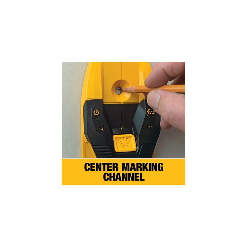 DEWALT Stud Finder, 3/4”, Locate Framing Studs Efficiently with LED