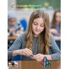 ROXENDA Pyramid Speed Cube Original Triangle Carbon Fiber Pyraminx Puzzle
