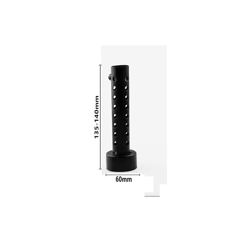 Baceyong 60 mm Silencer Pipe, 1PC Universal Motorcycle Exhaust Silencer