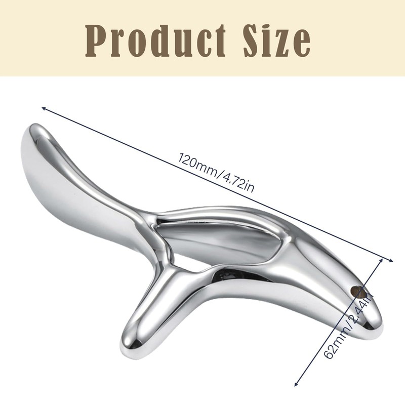 STFALI Trigger Point Pusher, Gua Sha Stainless Steel, Trigger Point