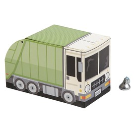 Fun Express 7" x 4 1/4" Garbage Critters Garbage Truck Favor Boxes - 12 Piece