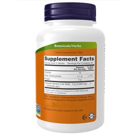 Chlorela 1Kmg, Herbal Supplement, Non-GMO, Dairy Free, 120 Vegan Tablets