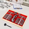 104 Optical Trial Lens Set, Metal Rim Aluminum Optometry Kit