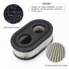 VooGenzek 3 Pieces Lawn Mower Air Filter with 1 Spark