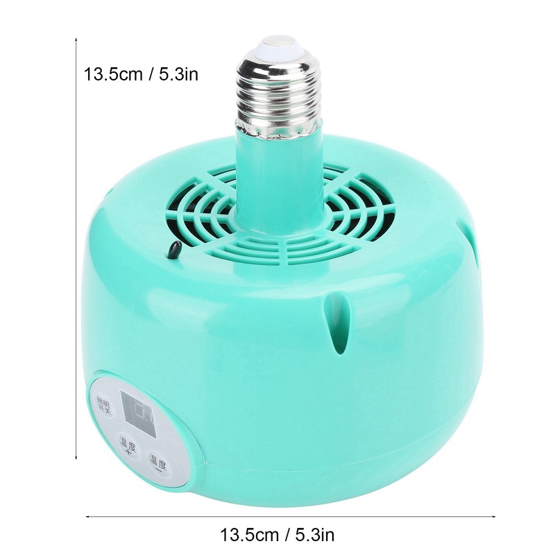 E27 Heating Lamp Adjustable Temperature Heater Thermostat for Heat Preservation